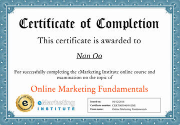 Online Marketing Fundamentals